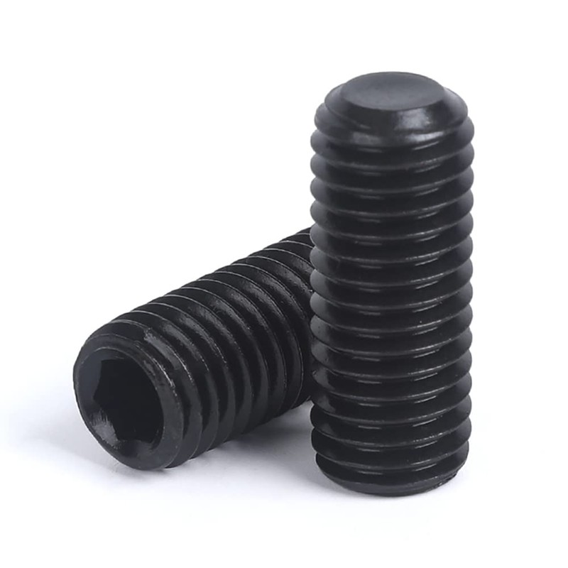 Set of 20 Hex Socket Set Screws M3 Screws Black