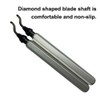1Pcs Metal Deburring Tool, Hand Deburring Tool Set with 10