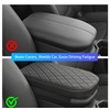 POKSRI RAV4 Center Console Armrest Cover Fit 2025 2024 2023