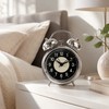 Twin Bell Alarm Clock for Heavy Sleepers – Retro Metal