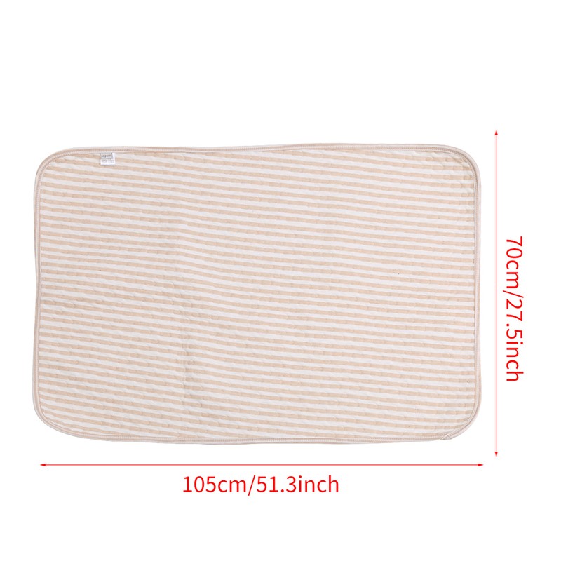 Baby Cotton Urine Mat Diaper Nappy Bedding Changing Cover Pad