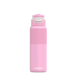 Kambukka Water Bottle, Water Bottle, Dirt and Odour Resistant, Shockproof, Dishwasher Safe, Easy to Hold, Millilitre Marking, Pink Ambition, 1,000 ml
