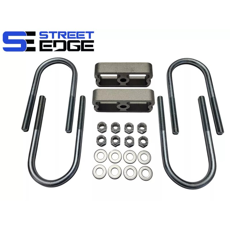 Street Edge 1" Extruded Aluminum Lowering Blocks for 86-94 Mazda
