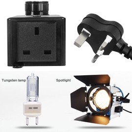 Jadeshay Voltage Regulator,4000W AC 220V SCR Speed Controller Electric Drills Angle Grinders Voltage Regulator Governor Dimmer Thermostat Motor Fan Speed Controller