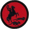 Retro Red and Black Cat Herders Patrol Patch - 2"