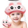 Lonlown Shower Cap Shield for Kids Baby Shower Cap for