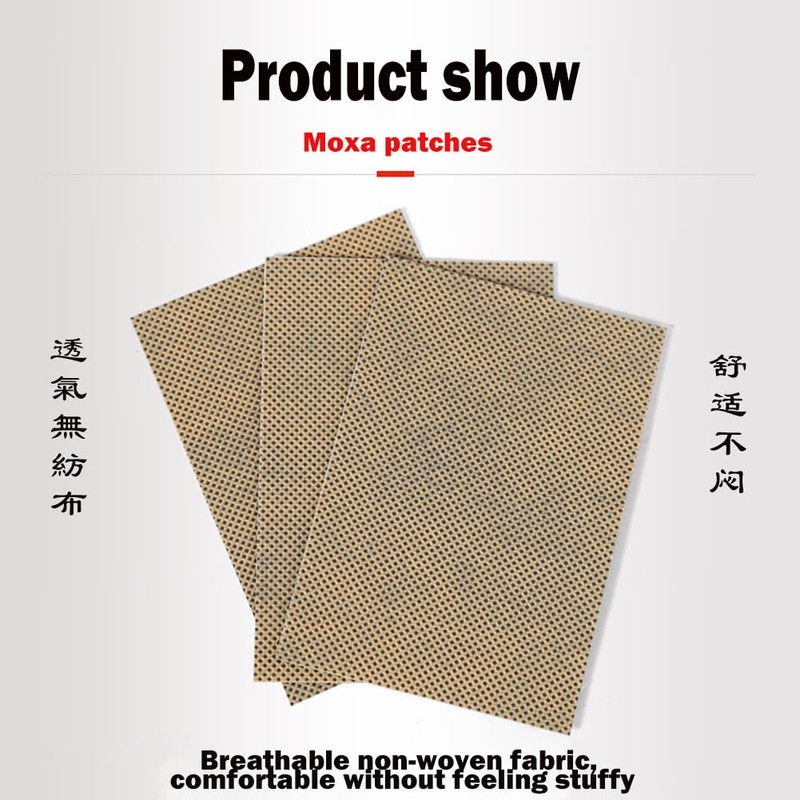 MIAO AI TANG Eeorxhl Moxibustion Patch, Wormwood Moxa Patch Stickers