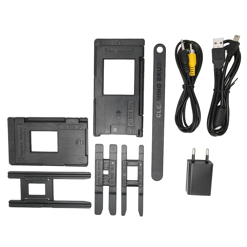 Film Scanner Digital 2.4inches Color LCD Screen Portable Picture Scanner
