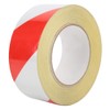 TEUOPIOE Warning Tape Hazard Tape Safety Warning Red White Stripe