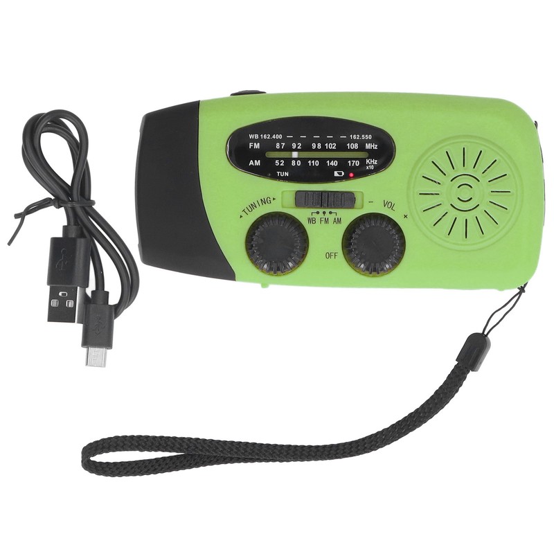 Hand Crank Solar Radio Multifunctional Emergency Radio LED Radio with