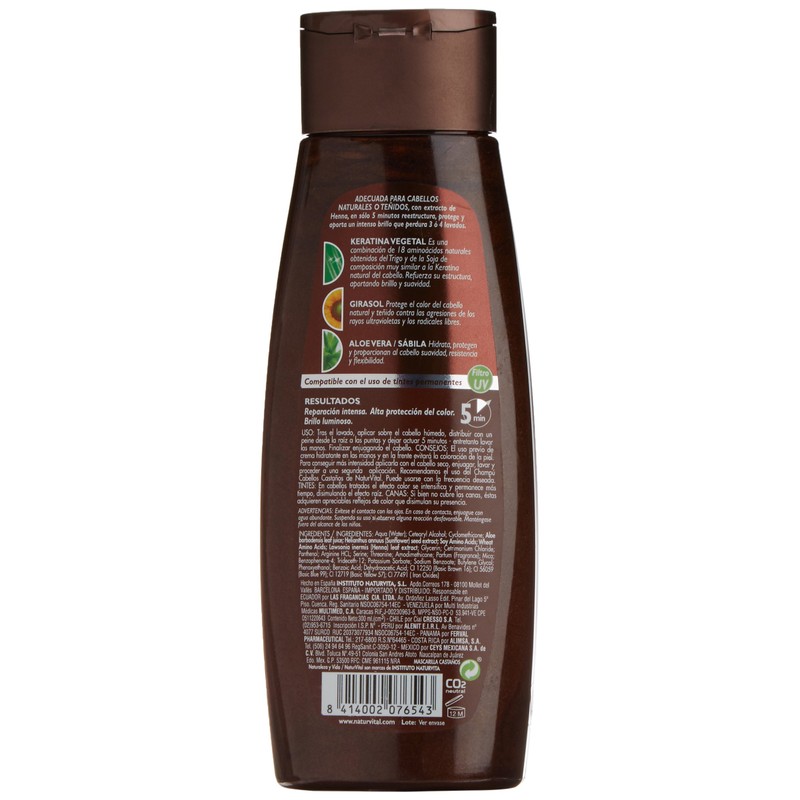 Mascarilla Coloursafe Castaño 300 ml