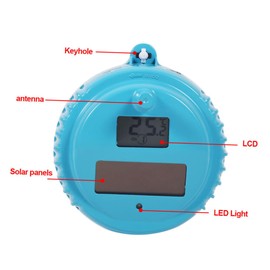 SUPVOX Digital Floating Pool Thermometer Wireless Spa Thermometer Temperature Monitor