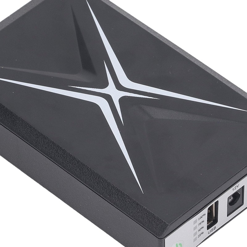 YYQTGG Mini UPS, UPS 2A Bater¨ªa Respaldo ABS y PC