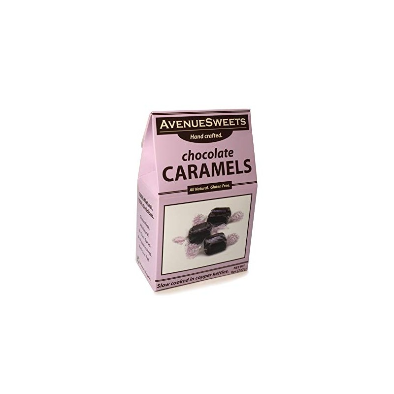 AvenueSweets - Handcrafted Individually Wrapped Soft Caramels - 8 oz