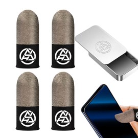 Game Finger Sleeve | Sweatproof Game Finger Sleeves - in The Dark Finger Sleeves Fit All Touchscreen Devices, Superconducting Nanofibers, Smooth Feel, Extremely Thin