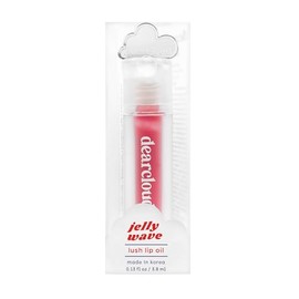 dearcloud Jelly Wave Lush Lip Oil – Tinted Lip Gloss and Lip Gloss for Women - Korean skincare essential – Lip Oil for Women with Collagen - Dreams (0.13 oz)