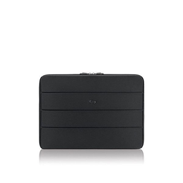 Solo New York Bond Padded Laptop Sleeve, Black, 15.6 Inch