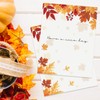 AnyDesign 60 Sheets Fall Stationery Letterhead Paper Autumn Maple Leaves