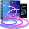 Lepro Lepro AI Neon LED Strip N1, 3m Neon LED Streifen mit App-Steuerung,DIY Shape,Musik Sync,funktioniert mit Alexa&Google Assistant, Neon Lichtband fr Wohnzimmer,Wand Deko,Party,KI-Lichtdesign-Assistent
