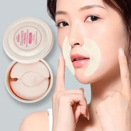 Loroskiny 팔자 미간주름패치 90매 콜라겐 하이드로겔 팔자 미간 주름 패치 LS0690 Smile Line Forehead Wrinkle Patch 90 Sheets Collagen Hydrogel Smile Line Forehead Wrinkle Patch LS0690 [90 sheets per pack]