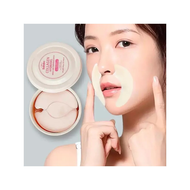 Loroskiny 팔자 미간주름패치 90매 콜라겐 하이드로겔 팔자 미간 주름 패치