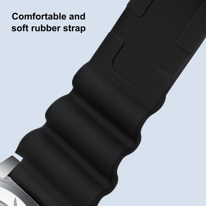 Rotating Bezel Watch Luminescent Automatic Date Analog Display Calendar Waterproof