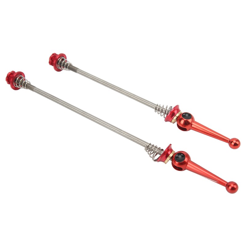CANSUCC 2pcs Bicycle Wheel Skewer Aluminum Alloy Quick Release Titanium