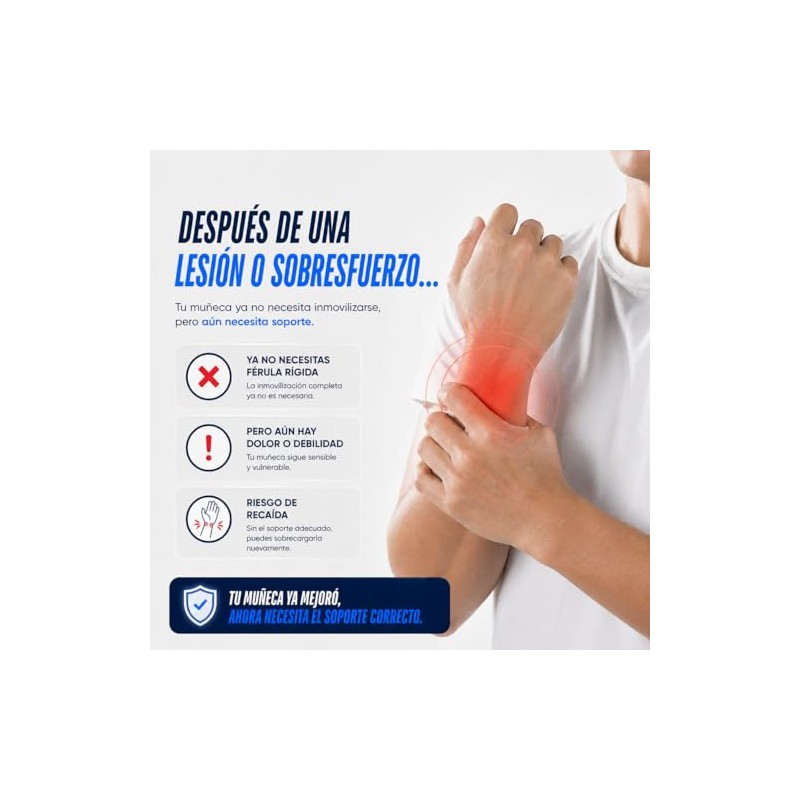 2 Piezas Kynex Sport Muñequera Deportiva con Soporte de Pulgar,