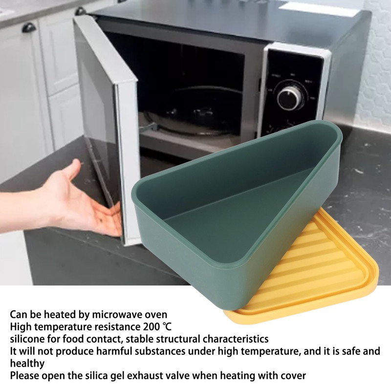 Reusable Pizza Storage Container Food Grade Silicone Pizza Storage Box