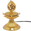 Bricker Electric Diya Deepak Light Pooja Diya LED Light Mandir