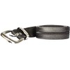 Atitlan Leather Black Suede Leather Money Belt 38