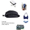 MISSLO Portable Nylon Travel Shoe Bags with Zipper Closure (Pack