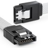 deleyCON 60 cm SATA 3 Cable Nylon 6 Gbit/s Data