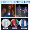 LED Flashlight Clip On Flashlight Nursing Night Light Clip Hands