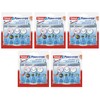 tesa Powerstrips Deco Hooks Removable for Light Items 5 Packs