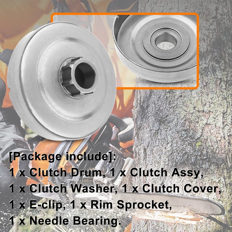 3/8" Rim Sprocket Kit For Stihl MS461 MS 461 Chainsaw