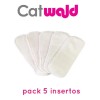 Insertos Absorbentes Para Pañal De Tela Reutilizable X5unids