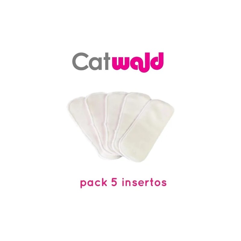 Insertos Absorbentes Para Pañal De Tela Reutilizable X5unids