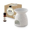 Amphora Aromatics Revive Aromatherapy Kit - with Style 3 traditional burner.