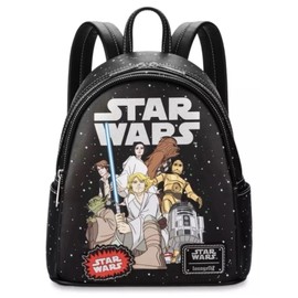 WDW Theme Park Merchandise Dis Parks Lounge LF Star War Celebrate the Saga Mini Backpack Glow In Dark