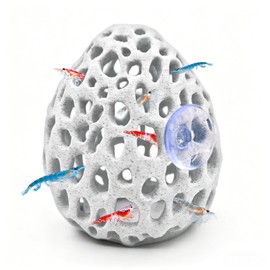 Obfuscate Shrimp Hides for Aquarium, Realistic Coral Rock Aquarium Decor