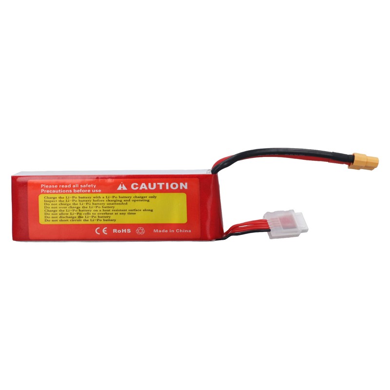 3300mAh Lipo Battery 100C Discharge Rate 14.8V 4S XT60 Plug
