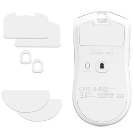 (Set of 2) LAZIRO Mouse Sole for Razer Viper V3 Pro Premium Glide Mouse Skate Mouse Feet Replacement Teflon Material Round Super Smooth Glide Heavy Duty Ultra Low Friction for Razer Viper V3 Pro