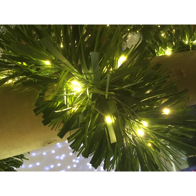Festive Productions Tinsel Garland, 6 m - Green