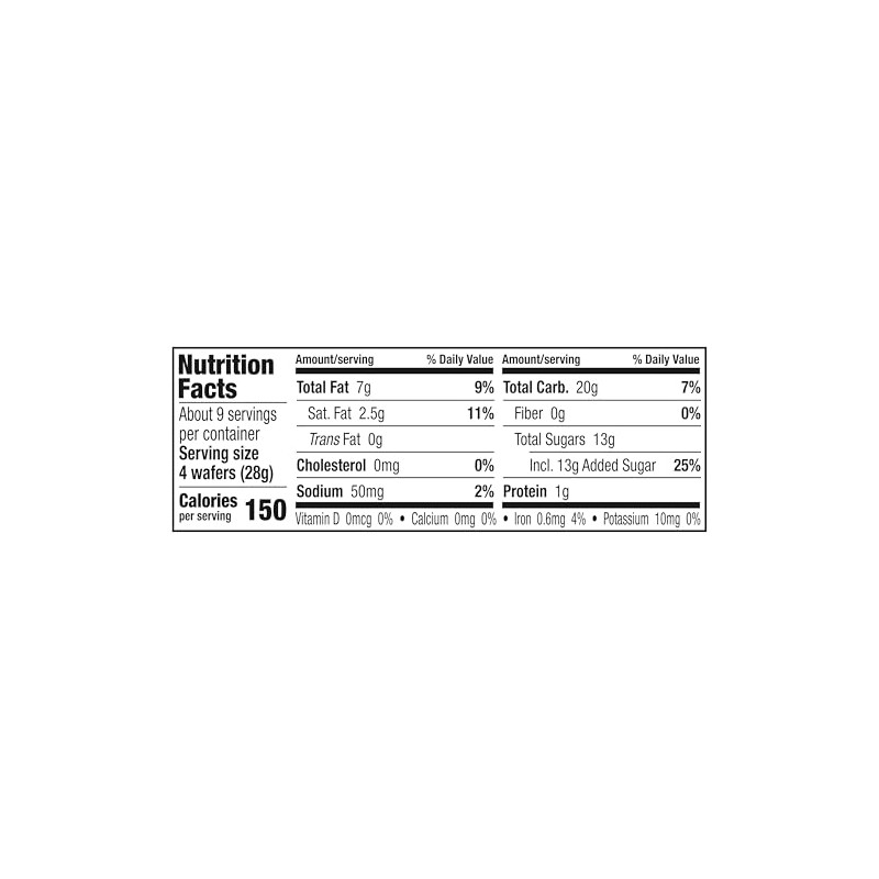 Keebler Vanilla Sugar Wafers, Pantry Pack, 8.8 oz