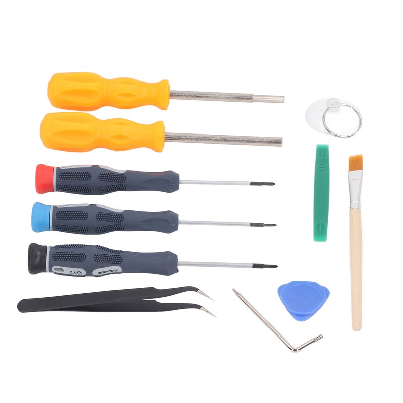 5PCS Small Screwdrivers Multifunctional Wrench Tweezers Brush Pry Plates Disassembly