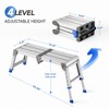 Loyoda Folding Work Platform for Adults, Aluminum Foldable Step Stool
