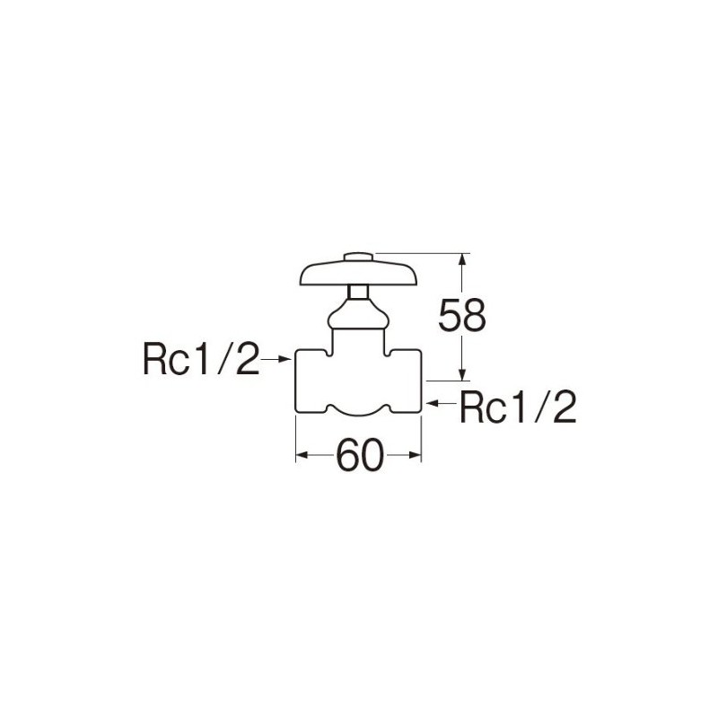SANEI V231AG-13 [Shared Type] B Type Upper Stop Faucet Nominal