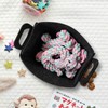 Folding felt basket dark gray M Organizer