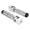 2Pcs Motorcycle Foldable Foot Pegs M8 Antislip Aluminium Alloy Universal